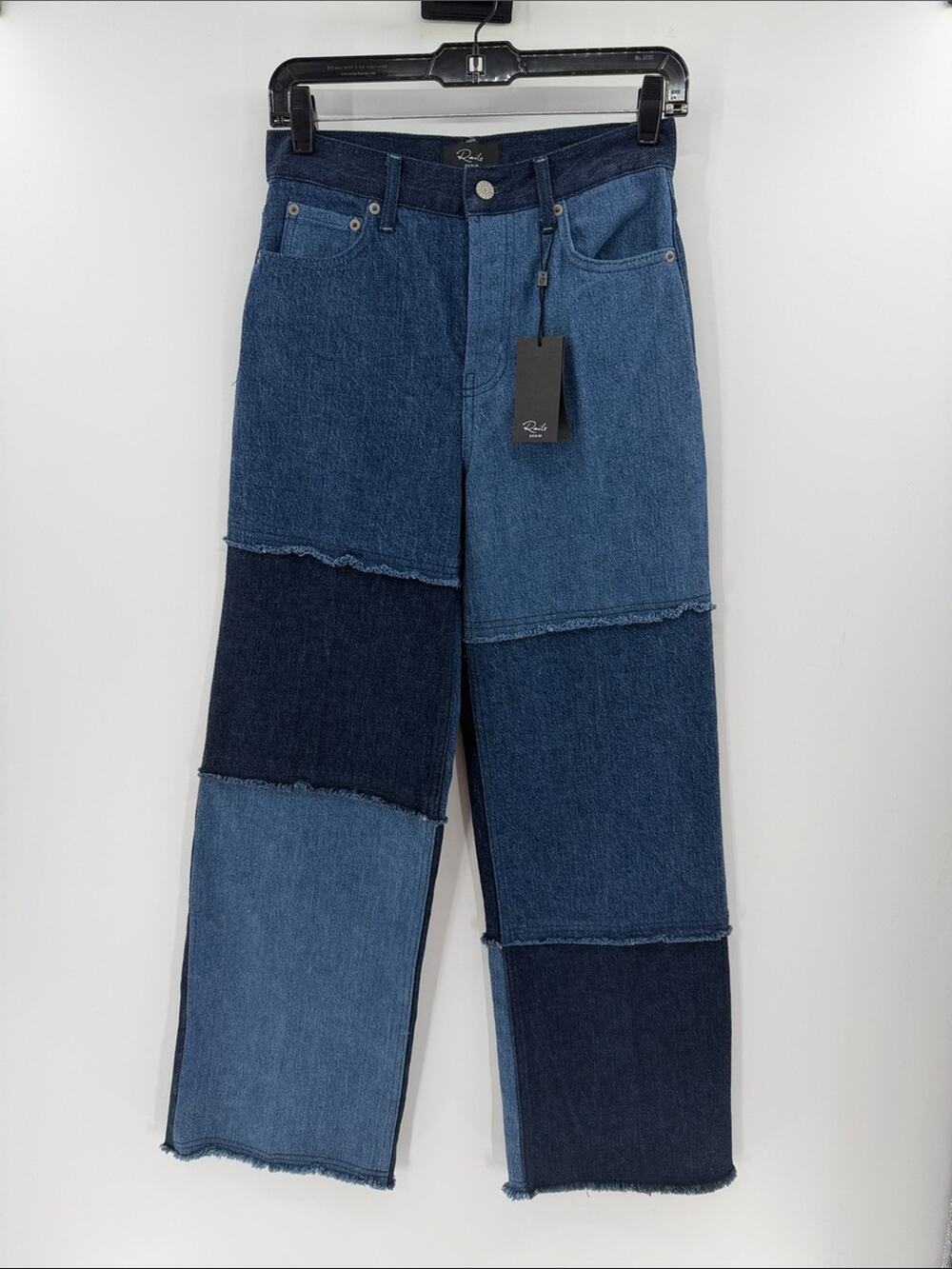 Rails Women's The Getty High Rise Wide Leg Jeans - Dark Wash - 25 - NWT